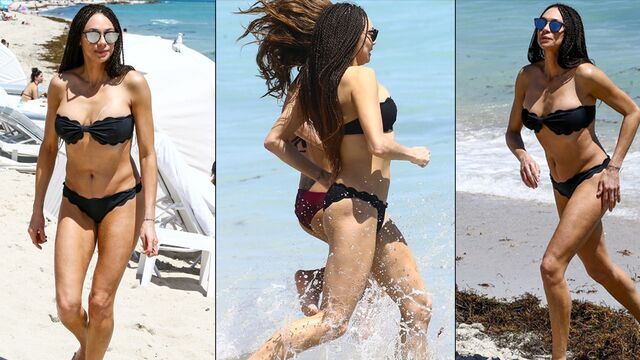 Esmer güzel Miami'de...