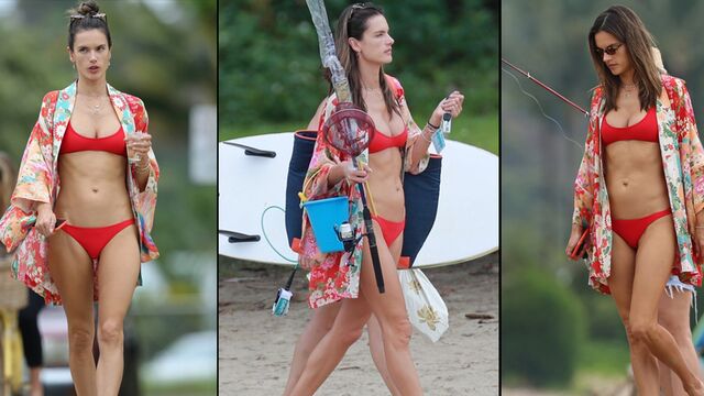 Alessandra hayran bıraktı