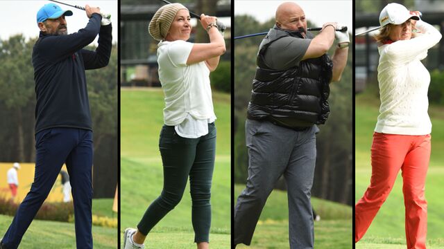 Golf sahasında kıyasıya mücadele