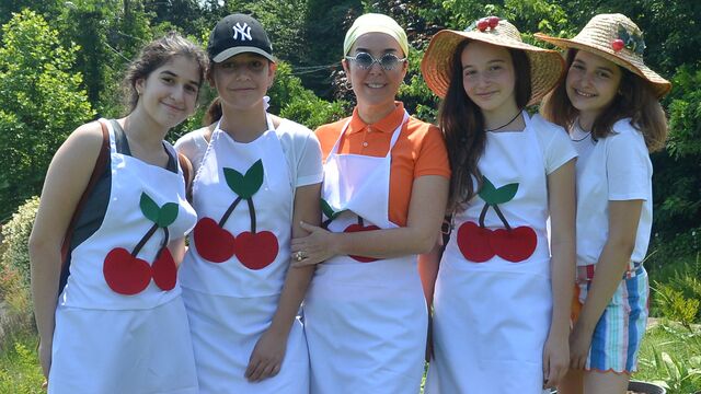 Kiraz festivalinde TEGV'e destek