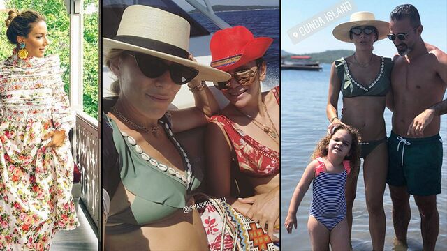 Cunda'da ailece tatil