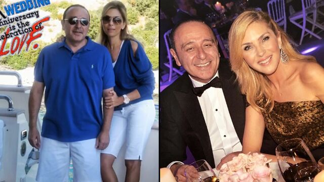 Mikonos'ta evlilik yıldönümü