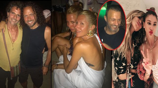 Genç sosyete Mikonos'ta coştu