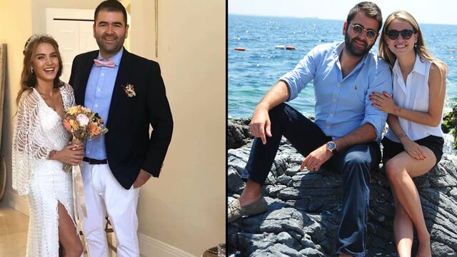 Palm Beach'te evlendiler...