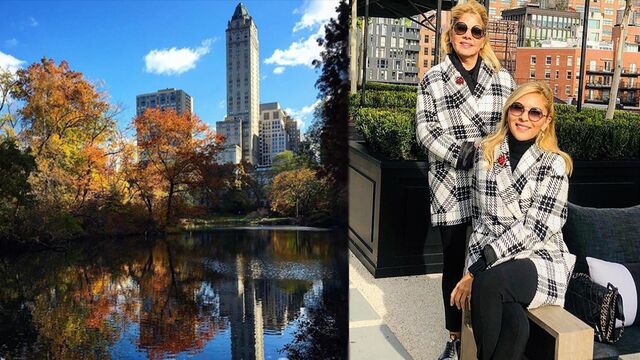 New York'ta havalı pişti...