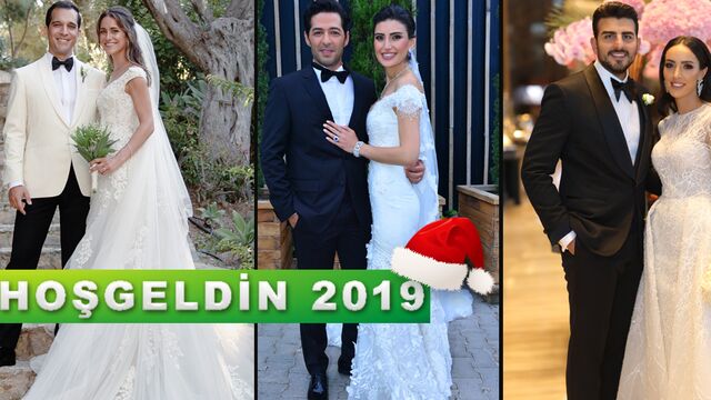2018'de evlenenler...