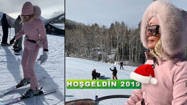 Aspen'de kayak zamanı...