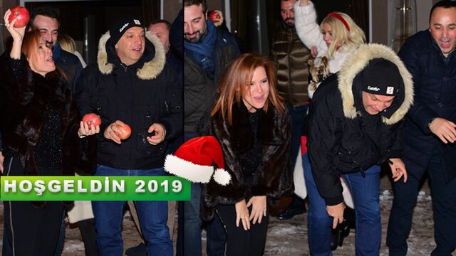 Uludağ'da klasik yılbaşı...