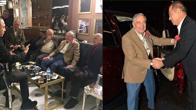 Yemeğin onur konuğu Koç...