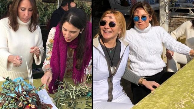 Ayvalık'ta sürpriz kutlama...