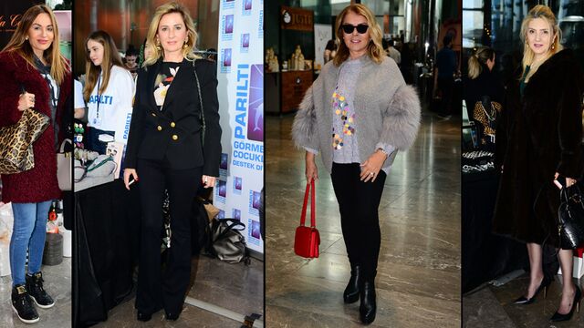 Renkli moda şenliği...