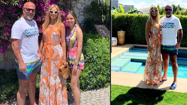 Alaçatı'da ailece tatil...
