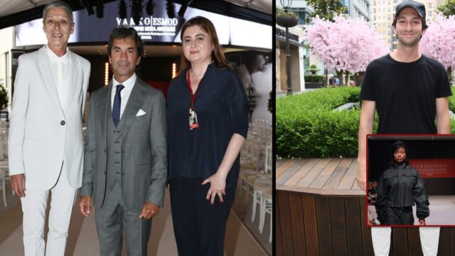 Vakko Esmod'dan mezuniyet defilesi...