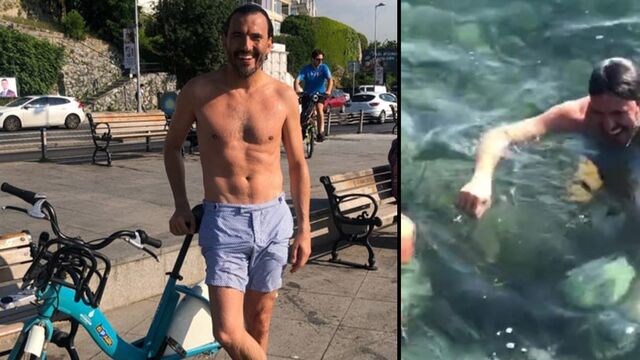 Boğaz'da deniz keyfi...