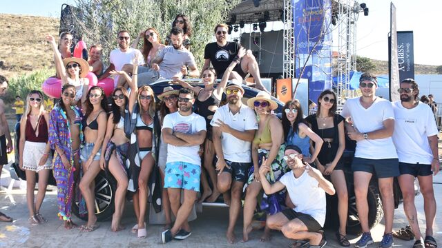 Bozcaada'da renkli festival...