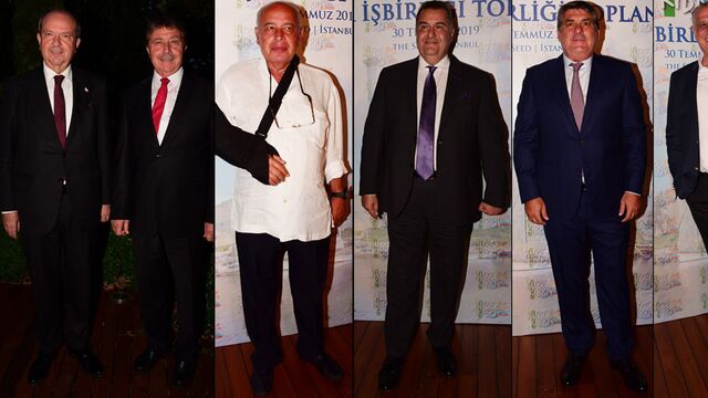 İş dünyası resepsiyonda...
