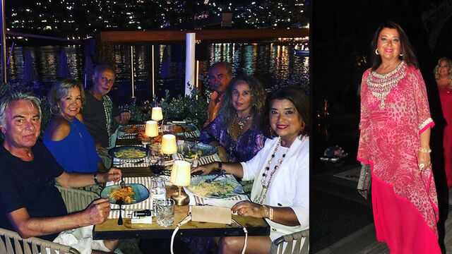 Dostlarla akşam yemeği...