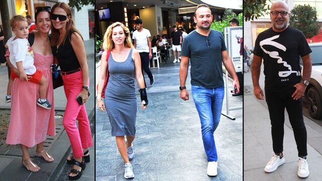 AVM'de stres attılar...