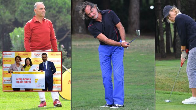 Golf tutkunları bir araya geldi...