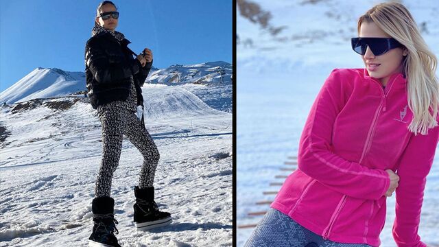 Sosyetenin kayak tatili...
