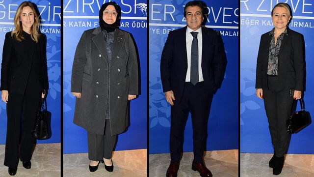 Türkiye'nin değerleri ödül töreninde...