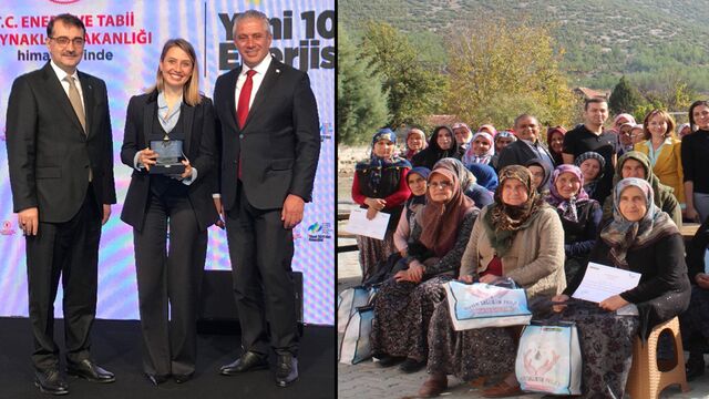 Özalp'a Sosyal Sorumluluk Ödülü