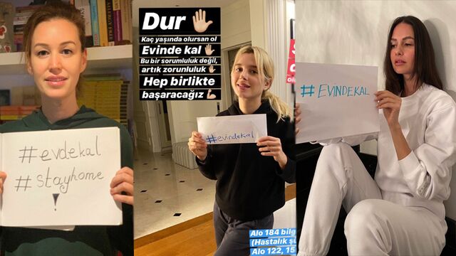 Sosyeteden Evinde Kal çağrısı