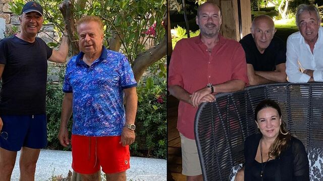 İş dünyası tatilde buluştu...