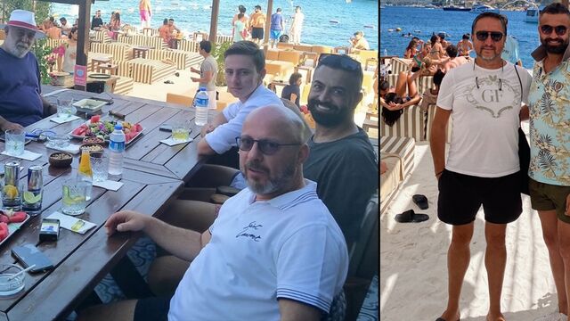 Türkbükü'nde dostlar bir arada...