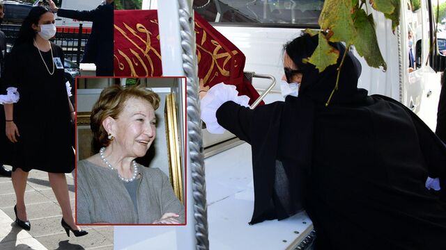 Anneye hüzünlü veda...