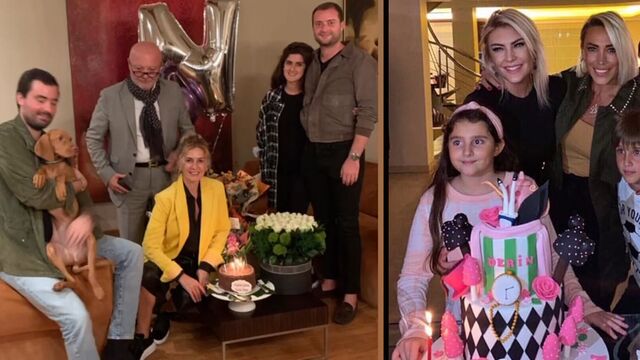 Gönül ve Hattat'a sürpriz kutlama...