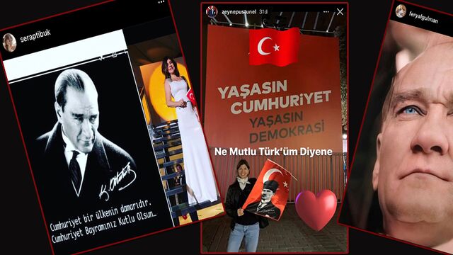 Cumhuriyet coşkusu...