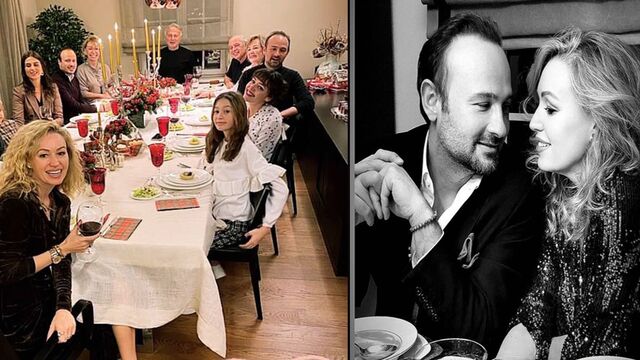 Kosifler'in yeni yıl yemeği... 