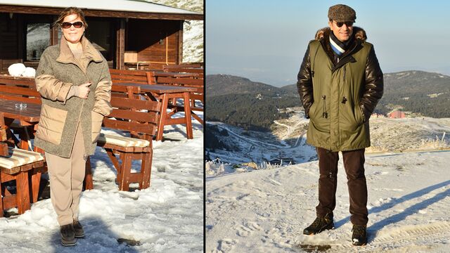 Uludağ'da tatil keyfi...