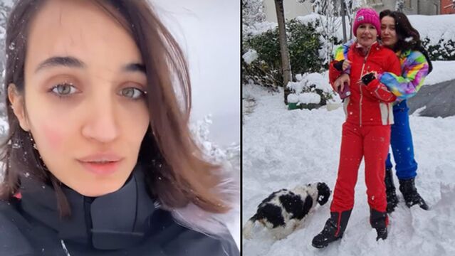 Beyaz eğlence...