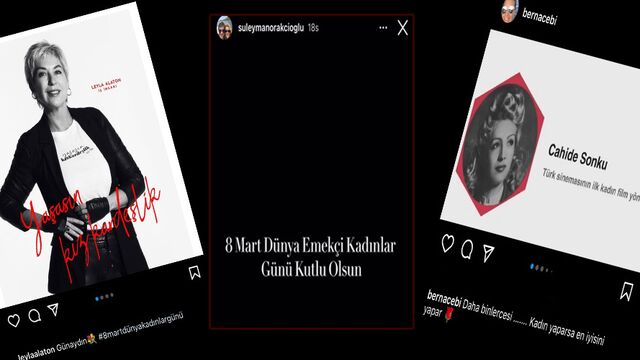 Kadınlar Günü'ne özel paylaşım