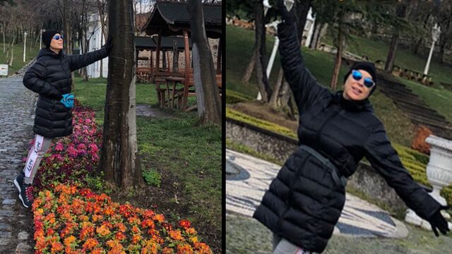 Açık havada spor...