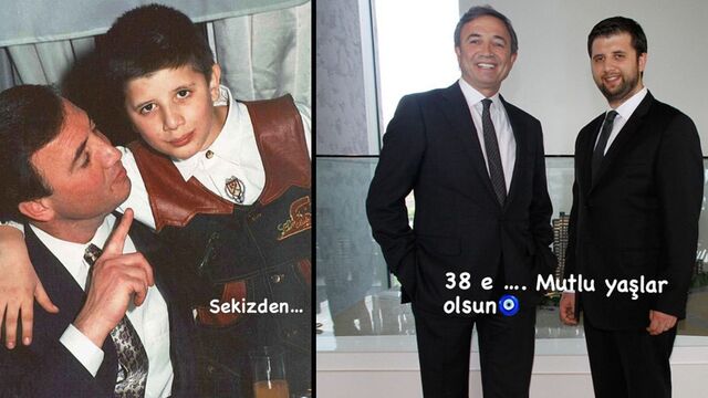 Oğluna sürpriz kutlama