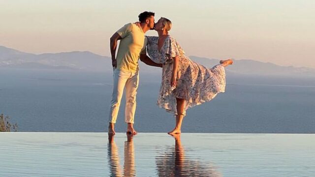 Katy Perry ve Orlando Bloom'dan Bodrum’a özel poz!