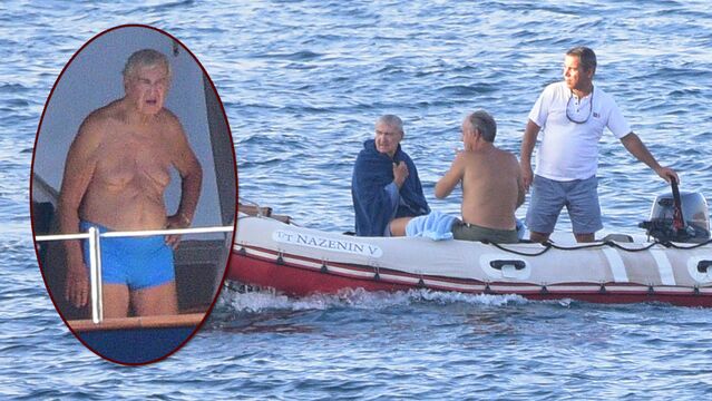 Koç'un tatil keyfi...