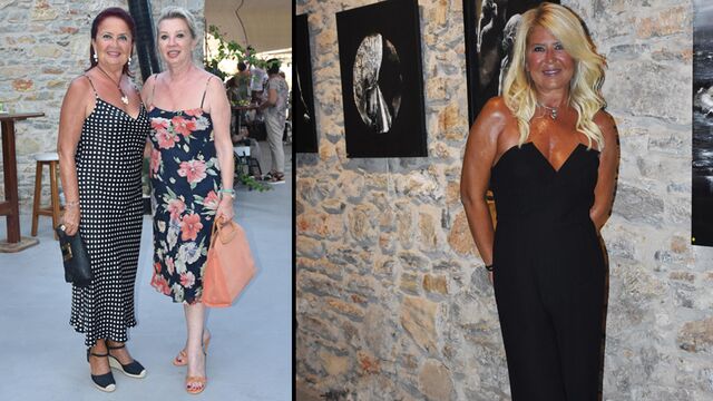 Yeni eserler Bodrum'da sergilendi