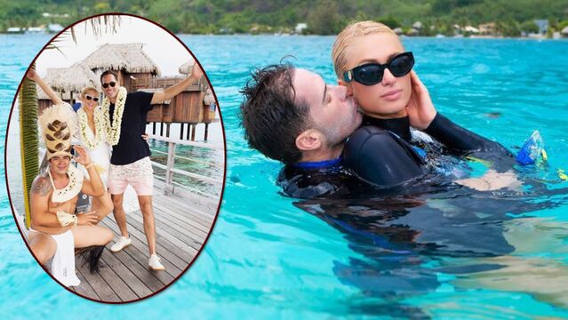 Paris Hilton balayında...