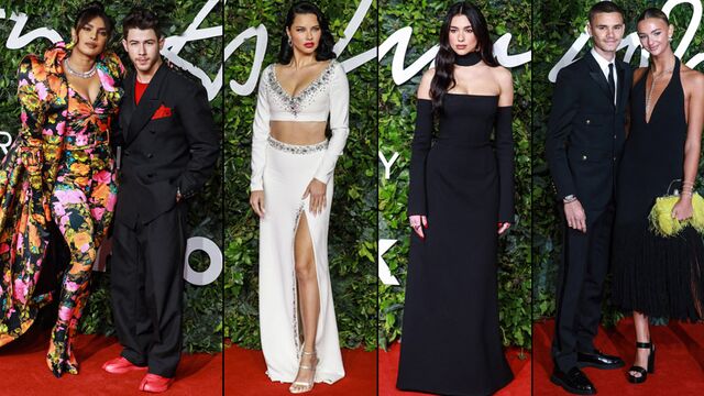 İngiliz Moda Ödülleri'nde şıklık yarışı!