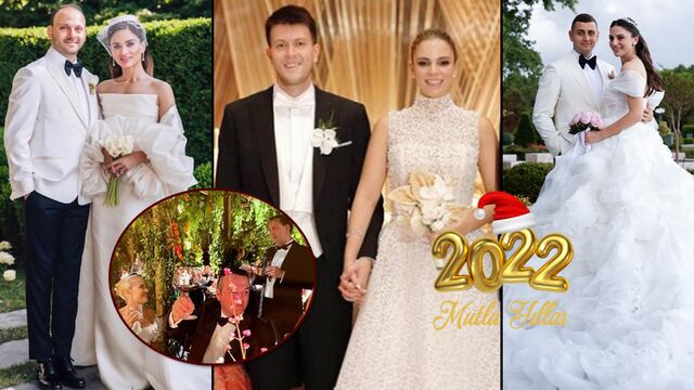 2021’in görkemli düğünleri… 