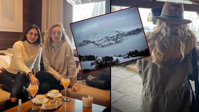 Megeve'de dost buluşması!