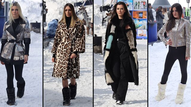 Erciyes'te “Winter Fashion Week” rüzgarı!
