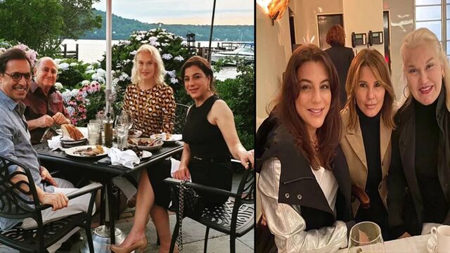 İstanbul'da dostlarını ağırladı!
