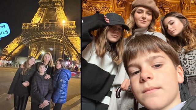 Çocuklarla Paris turu...