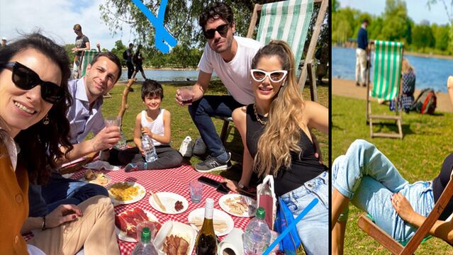 Kosifler'in piknik keyfi!