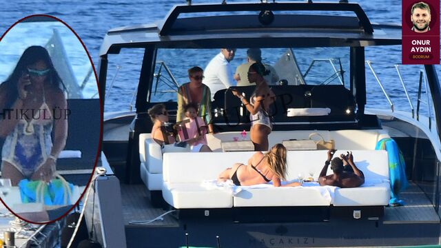 Naomi Campbell Bodrum'da!